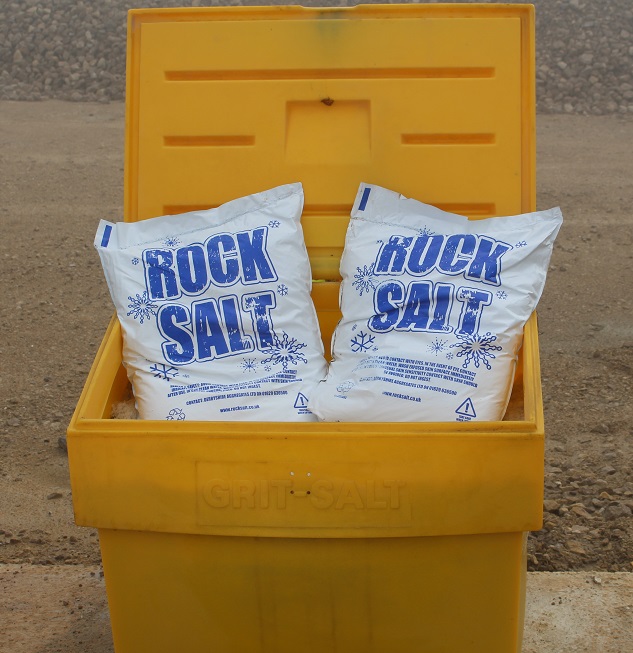 Rock Salt Bin Rock Salt